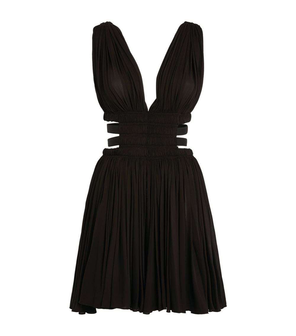 EDITION 2004 THE GODDESS DRESS IN JERSEY - BLACK