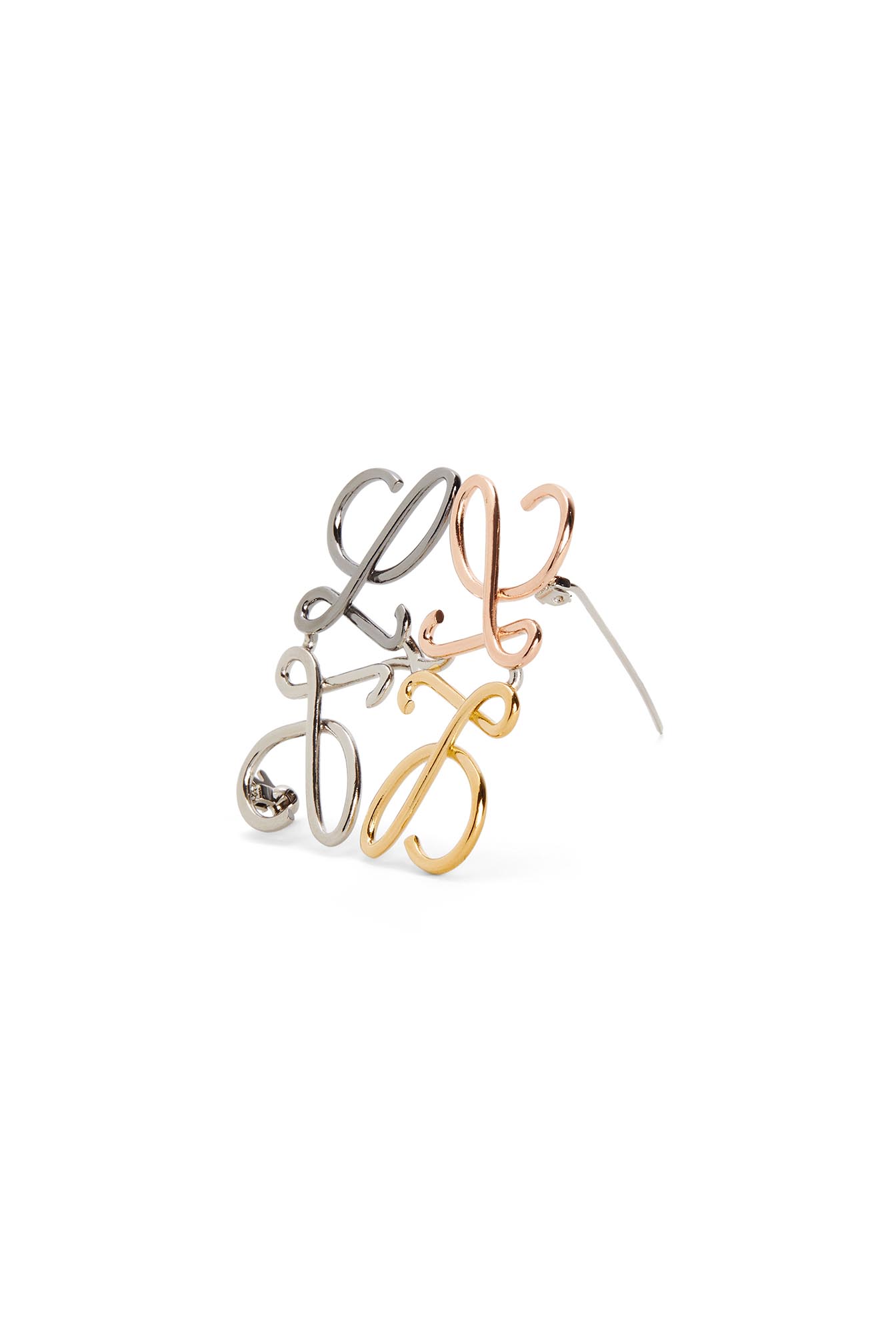 Loewe deals anagram brooch