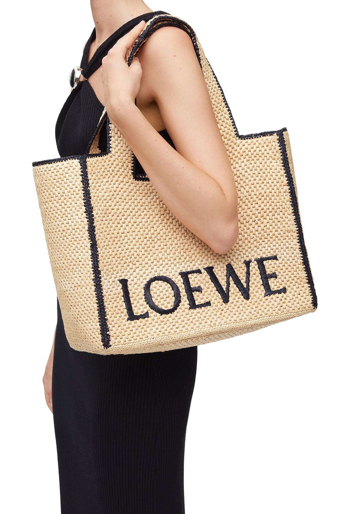 Loewe Font Large Square Tote Bag - FARADAYS